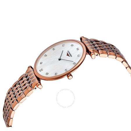 Longines La Grande Classique Mother of Pearl Diamond Dial Ladies Watch L47091887