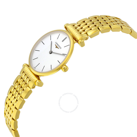 Longines La Grande Classique White Dial Gold-tone  Ladies Watch L4.209.2.12.8