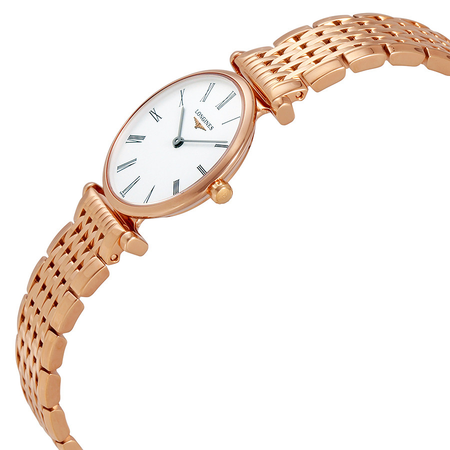 Longines La Grande Classique White Ladies Rose Gold PVD Watch L42091918
