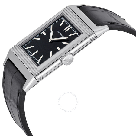 Jaeger LeCoultre Jaeger Le Coultre Reverso Grande Ultra Thin Black Dial Leather Men's Watch Q2788570