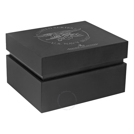 Jaeger LeCoultre Master Compressor Automatic Black Dial Stainless Steel Rubber Men's Watch Q2018670
