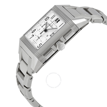 Jaeger LeCoultre Reverso Squadra Silver Dial Chronograph Men's Watch Q7018120