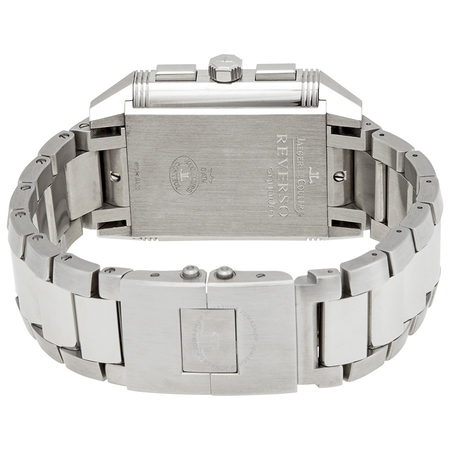 Jaeger LeCoultre Reverso Squadra Silver Dial Chronograph Men's Watch Q7018120