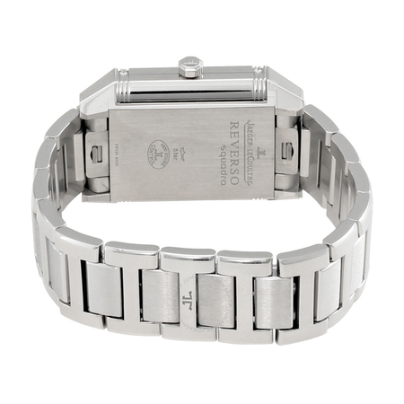 Jaeger LeCoultre Reverso Squadra Silvered Guilloche Dial Ladies Watch Q7058130