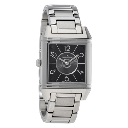 Jaeger LeCoultre Reverso Squadra Silvered Guilloche Dial Ladies Watch Q7058130