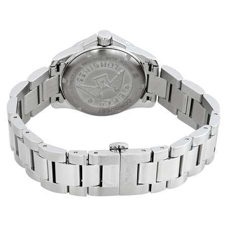 Longines Conquest Diamond White Mother of Pearl Dial Ladies Watch L3.381.4.87.6