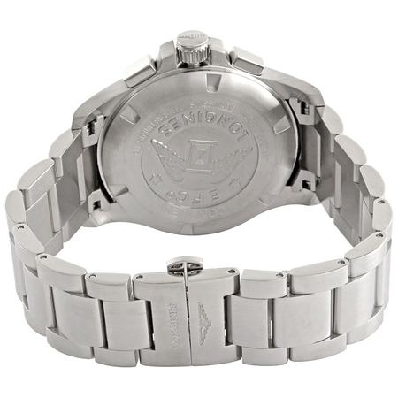 Longines Conquest V.H.P. Perpetual Chronograph Quartz Silver Dial Men's Watch L37174766
