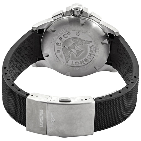 Longines Conquest V.H.P. Perpetual Chronograph Quartz Silver Dial Men's Watch L37174769