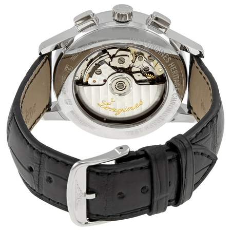Longines Heritage Chronograph Automatic Silver Dial Men's Watch L2.814.4.76.0