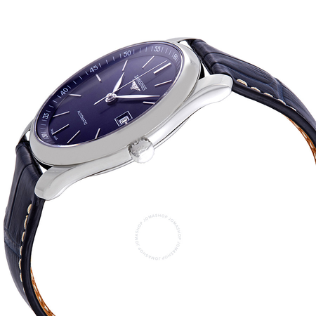 Longines Master Automatic Blue Dial Blue Leather Men's Watch L2.793.4.92.0
