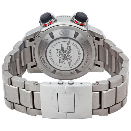 Jaeger LeCoultre Jaeger LeCoultre Master Compressor Diving Alarm Navy Seals Men's Watch Q183T170