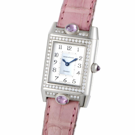 Jaeger LeCoultre Reverso Diamond White Dial Ladies Watch Q2623402