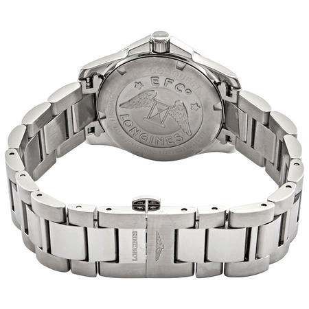 Longines Conquest Blue Sunray Diamond Dial Ladies Watch L3.377.4.97.6
