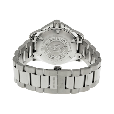 Longines Conquest Chronograph Black Dial Men's Watch L37004566