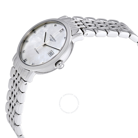 Longines Elegant Mother of Pearl Dial Ladies Watch L43104876