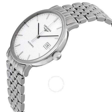 Longines Elegant White Dial Stainless Steel Men's Watch L481041236