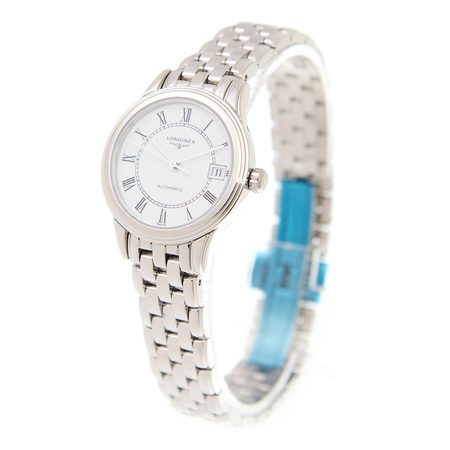 Longines Flagship Automatic White Dial Unisex Watch L4.274.4.21.6