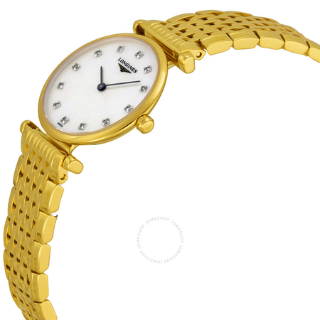 Longines La Grande Classique Mother of Pearl Diamond Ladies Watch L42092878 L4.209.2.87.8