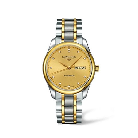 Longines Master Automatic Diamond Champagne Dial Men's Watch L2.755.5.37.7
