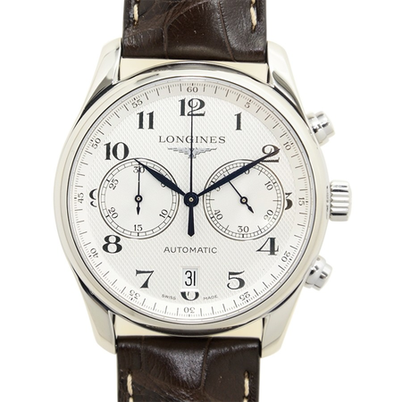 Longines Master Chronograph Automatic Silver Dial Unisex Watch L2.629.4.78.3