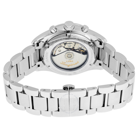 Longines Conquest Classic Black Dial Chronograph Moon Phase Men's Watch L27984526 L2.798.4.52.6