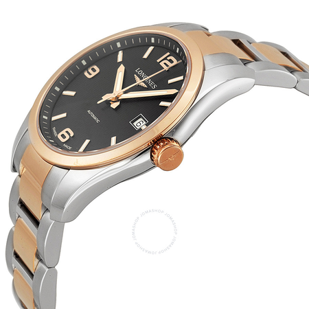 Longines Conquest Classic Black Dial Two-tone Men's Watch L2.785.5.56.7