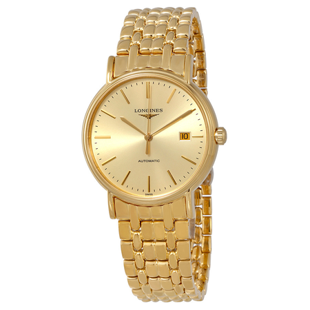 Longines Presence Gold Tone Dial Automatic Men's Watch L49212328