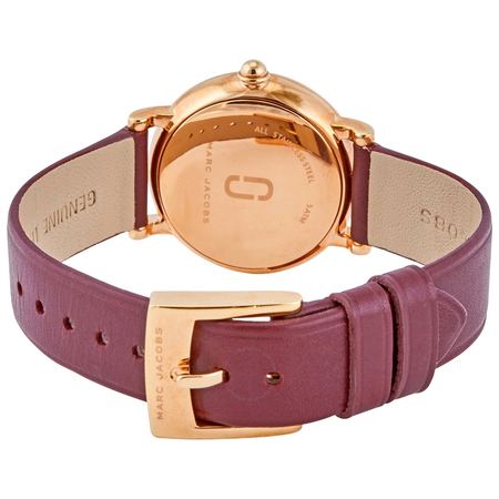 Marc Jacobs Classic Quartz Red Dial Ladies Watch MJ1629