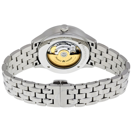 Maurice Lacroix Masterpiece Silver Dial Automatic Men's Stainless Steel Watch MP6907-SS002-111