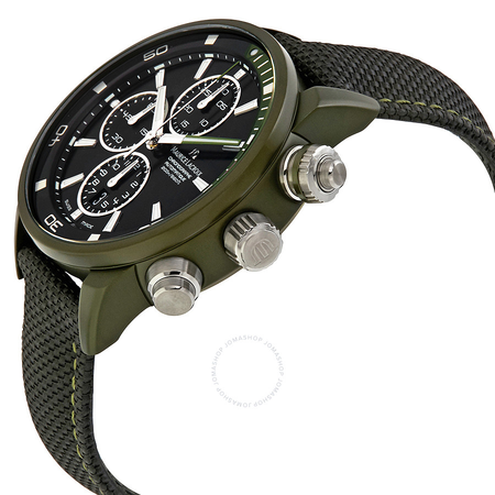 Maurice Lacroix Pontos S Extreme Black Dial Men's Watch PT6028-ALB21-331