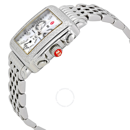Michele Deco Day Mother of Pearl Dial Diamond Ladies Watch MWW06P000099