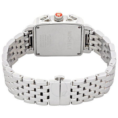 Michele Deco Day Mother of Pearl Dial Diamond Ladies Watch MWW06P000099