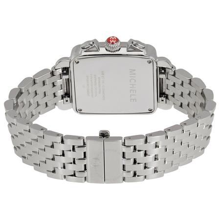 Michele Deco Chronograph Mother of Pearl Dial Ladies Watch MWW06P000014
