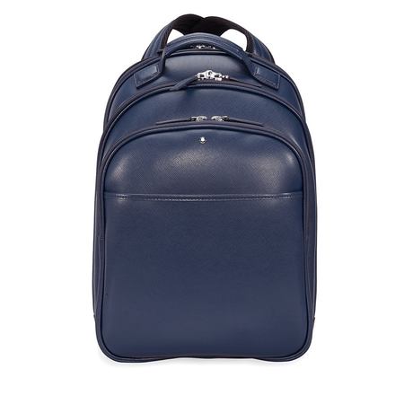 Montblanc Montblanc Sartorial Small Leather Backpack - Indigo 115629