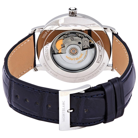 Montblanc Tradition Automatic Blue Dial Men's Watch 117829