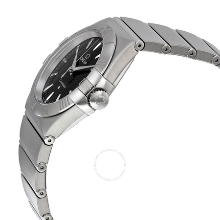 Omega Constellation 09 Quartz Black Dial Men's Watch 123.10.35.60.01.001