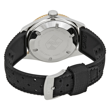 Oris Divers Automatic Black Dial Men's Rubber Watch 01 733 7707 4354-07 4 20 18