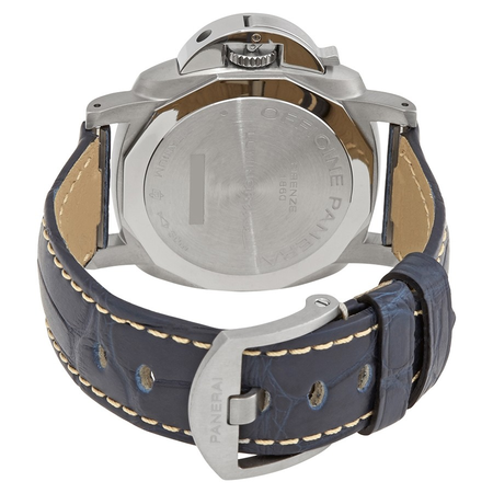 Panerai Luminor Due Blue Sun Brushed Titanium Automatic Men's Watch PAM00926