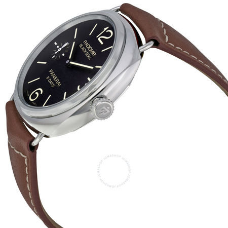 Panerai Radiomir Black Dial Brown Leather Men's Watch PAM00609