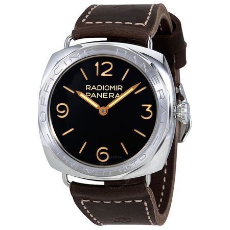 Panerai Radiomir Hand Wound Black Dial Limited Editon Men's Watch PAM00685