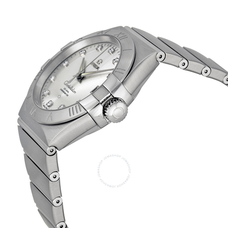 Omega Constellation Chronometer Automatic Silver Dial Stainless Steel Men's Watch 12310382152001 123.10.38.21.52.001