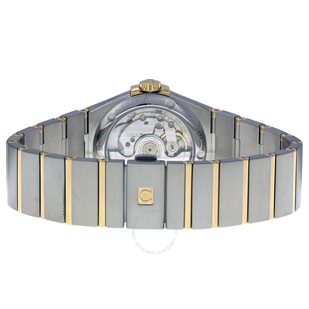 Omega Constellation Grey Dial Steel and 18kt Yellow Gold Men's Watch 123.20.35.20.06.001