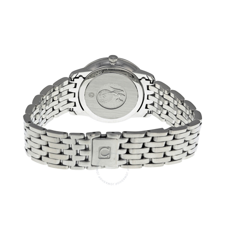 Omega DeVille Prestige Blue Diamond Dial Ladies Watch 42410276053001