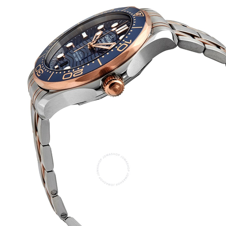 Omega Diver 300M Automatic Chronometer Blue Dial Men's Watch 210.20.42.20.03.002