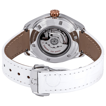 Omega Seamaster Aqua Terra Automatic Diamond White Mother of Pearl Dial Ladies Watch 231.28.34.20.55.002
