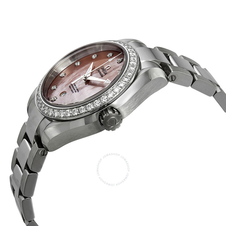 Omega Seamaster Aqua Terra Automatic Diamond Ladies Watch 231.15.34.20.57.003