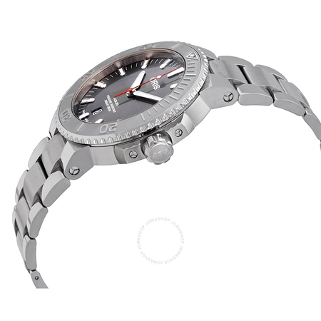 Oris Aquis Grey Dial Automatic Men's Stainless Steel Watch 01 733 7730 4153-07 8 24 05PEB