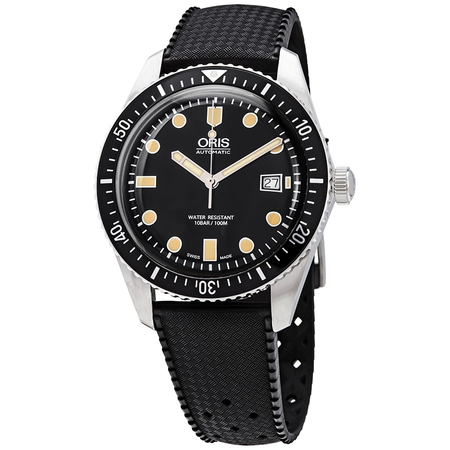 Oris Divers Sixty-Five Black Dial Automatic Men's Rubber 01 733 7720 4054-07 4 21 01 733 7720 4054-07 4 21 18