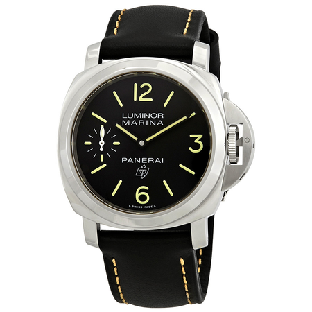Panerai Luminor Marina Black Dial Men's Watch PAM00776