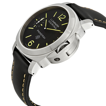 Panerai Luminor Marina Black Dial Men's Watch PAM00776